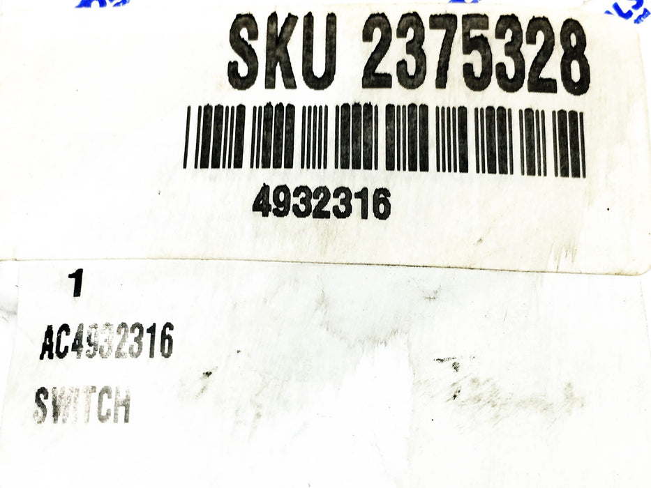 Total Source Switch AC4932316 [Lot of 4] NOS