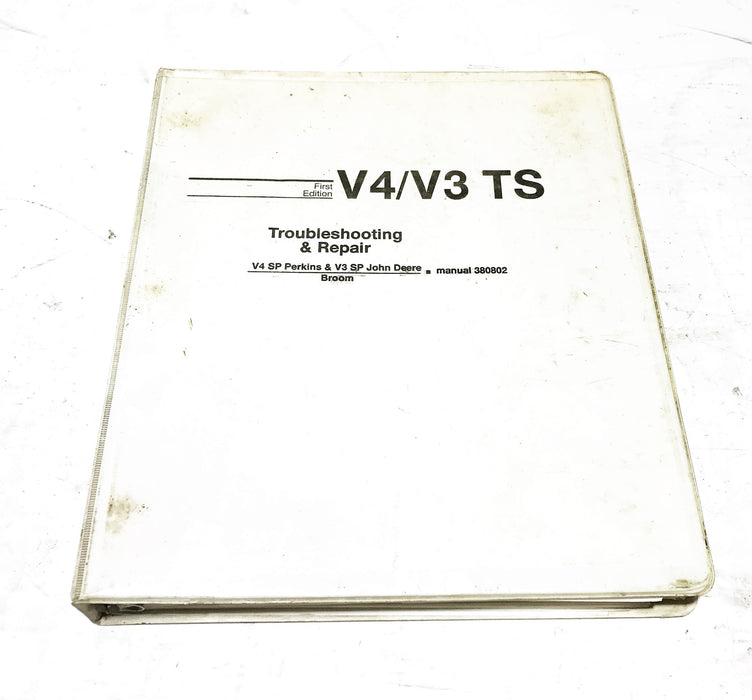 Johnston Sweeper V4/V3 TS Troubleshooting & Repair Manual 380802