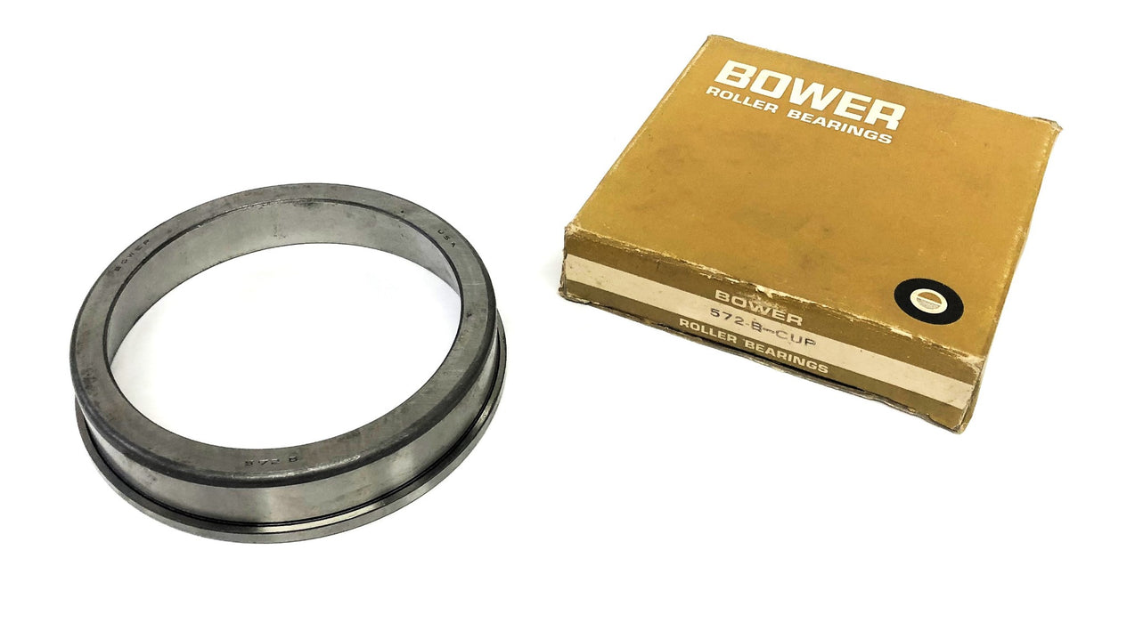 Bower Tapered Roller Bearing Flanged Cup 572-B NOS