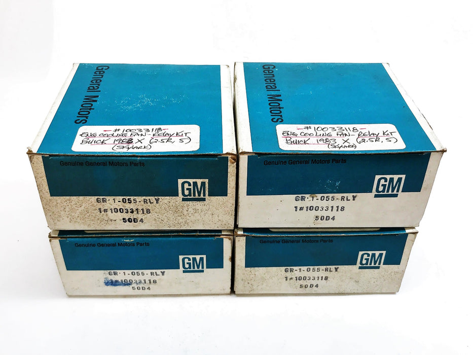 GM OEM Multipurpose Fan Relay 10033118 [Lot of 4] NOS