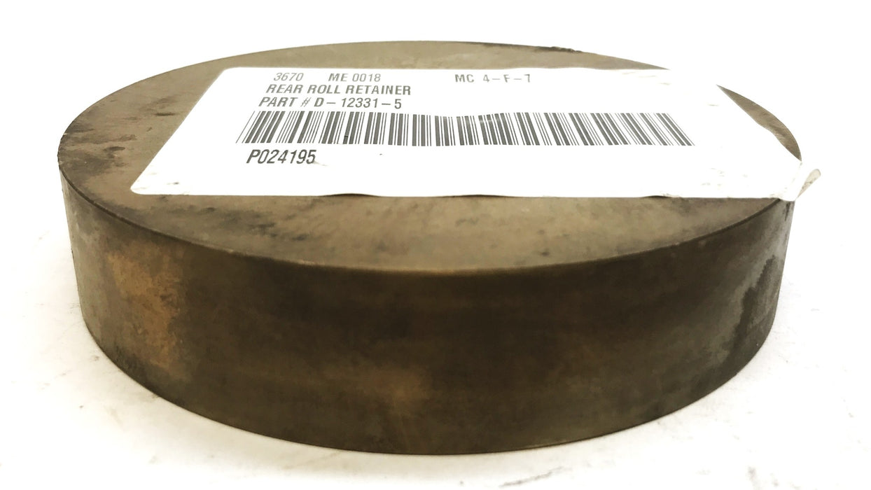 Unbranded Brass Rear Roll Retainer D12331-5 NOS