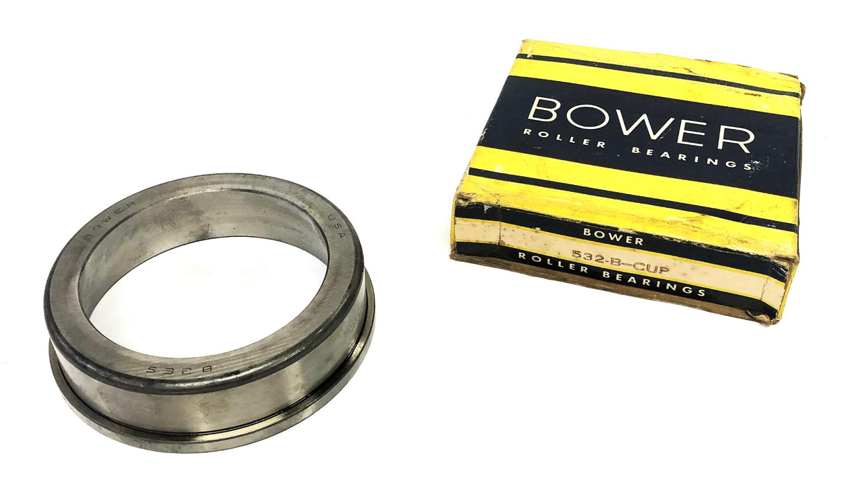 Bower Tapered Roller Bearing Flanged Cup 532-B NOS