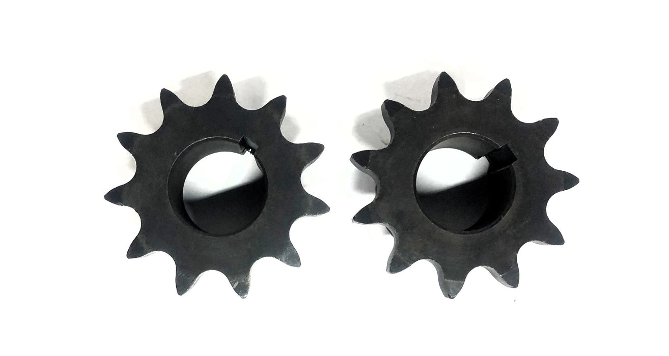 Martin 1-1/2 Inch Bore 2 Set Screw 11 Tooth Sprocket 60BS11 [Lot of 2] NOS