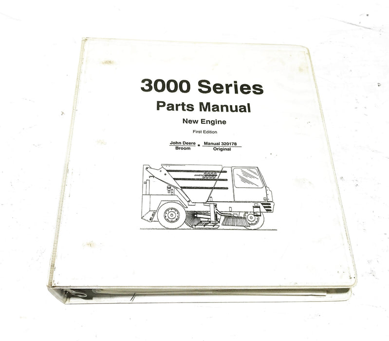 Johnston Sweeper 3000 Series "New Engine" Parts Manual 320178