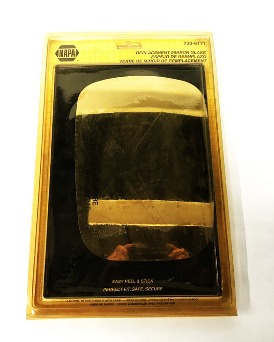 NAPA 6" x 9" Pre-Cut Replacement Side Mirror Glass 730-6171 NOS