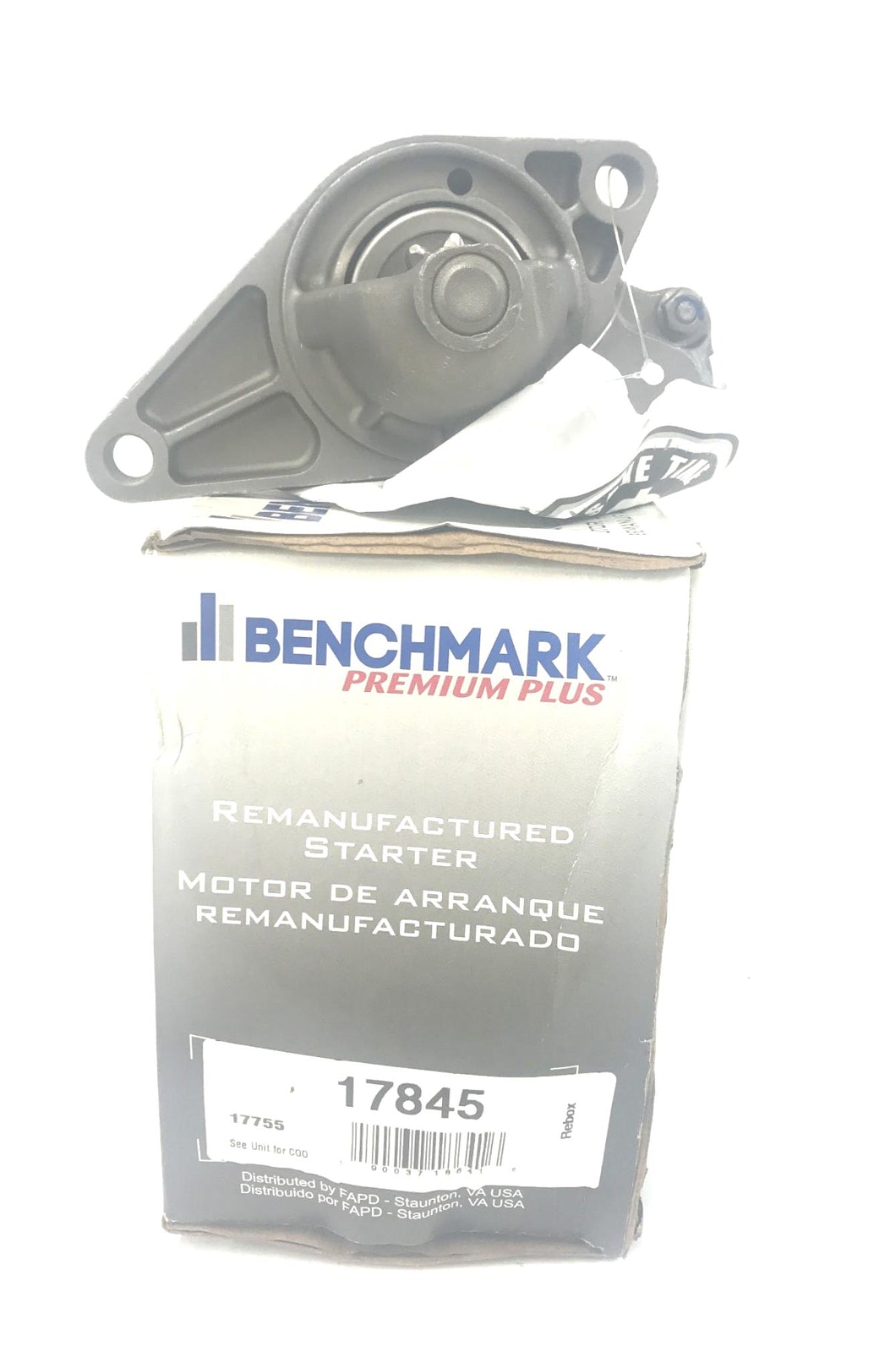 Motor de arranque Benchmark Premium Plus 17845 (17755) REMANUFACTURADO ...