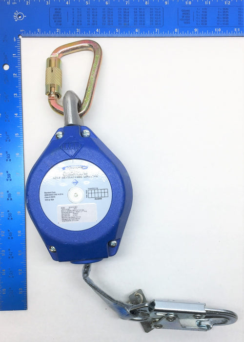 Werner AutoCoil 2 Self-Retracting Lifeline 18' Length R230018 USED