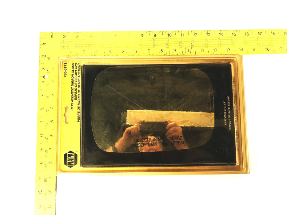NAPA 6" x 9" Pre-Cut Replacement Side Mirror Glass 730-6171 NOS