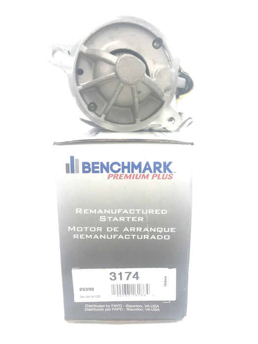 Benchmark Premium Plus Starter Motor 3174 (25390) REMANUFACTURED