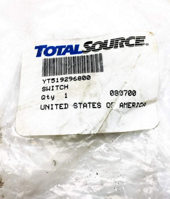 Total Source Micro Switch YT519296800 [Lot of 3] NOS