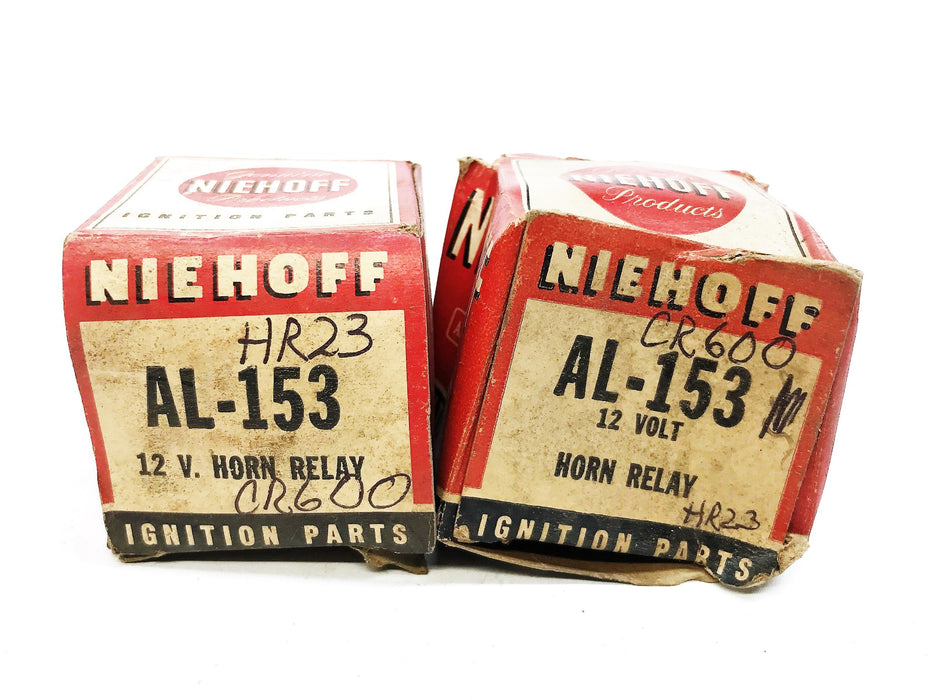 Niehoff Horn Relay AL-153 [Lot of 2] NOS