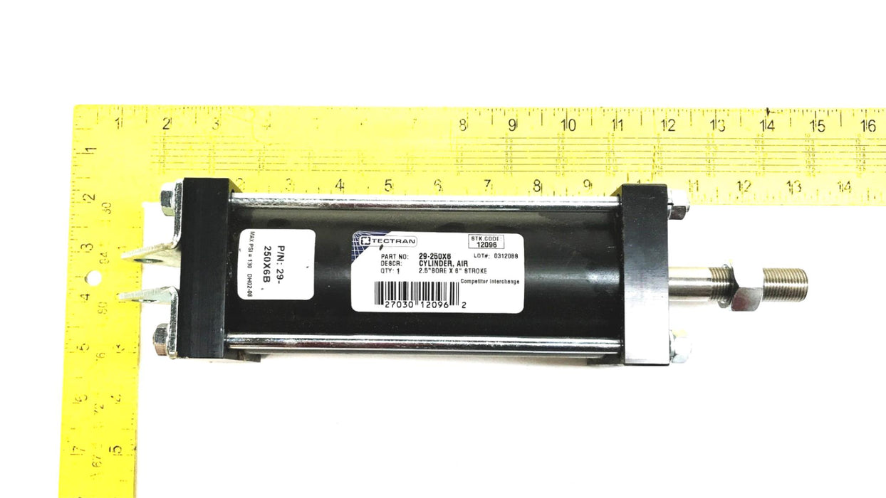 Techran Tailgate Air Cylinder 29-250X6 NOS
