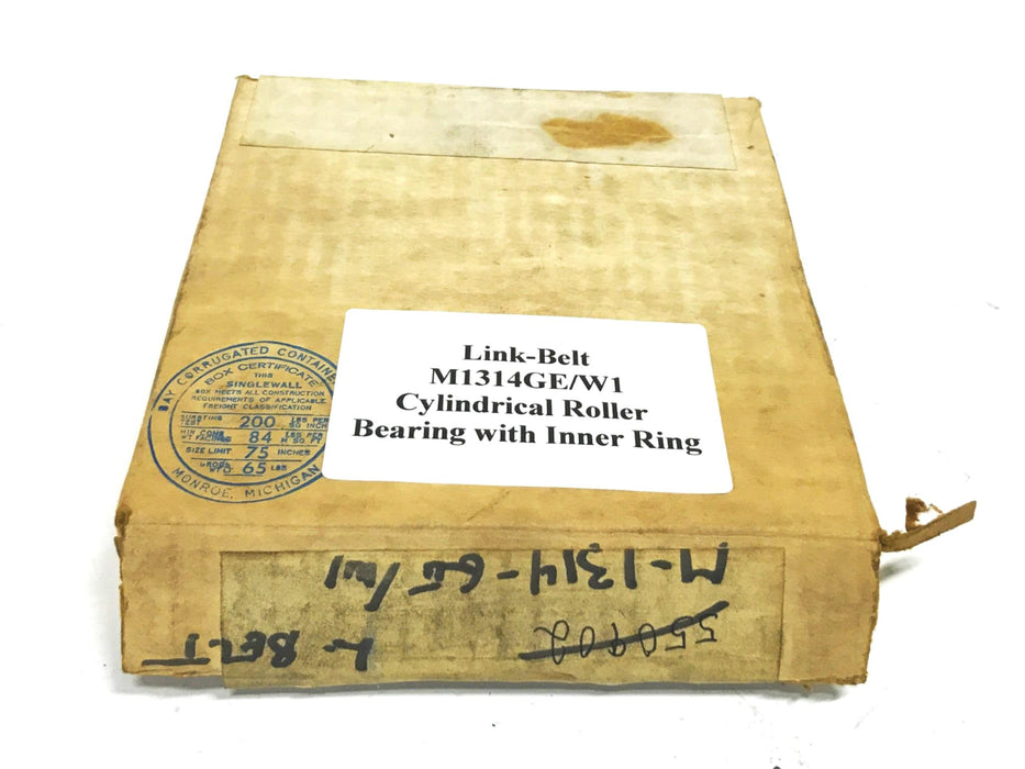 Link-Belt Cylindrical Roller Bearing with Inner Ring M1314GE/W1 NOS