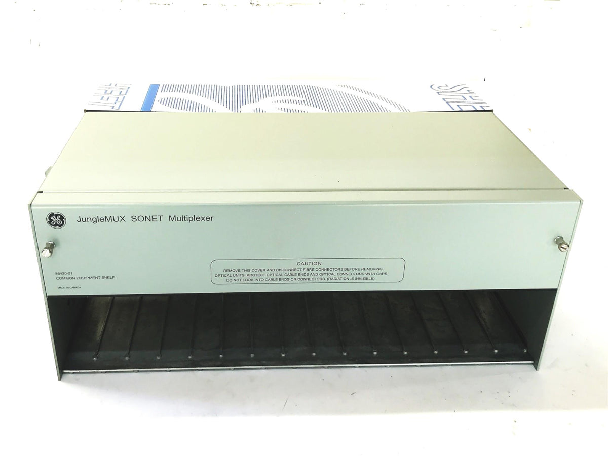 GE Junglemux Multiplexer Common Equipment Shelf 8643001 NOS