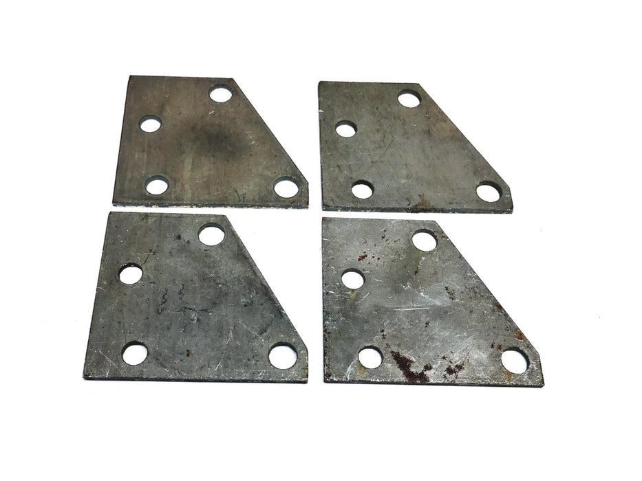Nova Bus Transmission Oil Filter Tube Bracket Plate 2077993 [Lot of 4] NOS