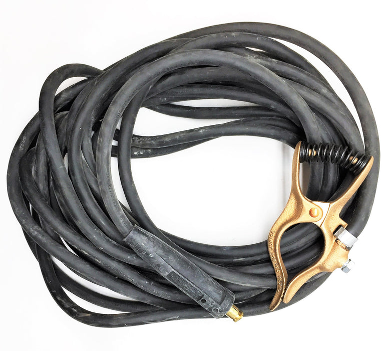 Tweco Junior 600V Clamp with 50' Welding Cable and Connector Assembly CC-300 NOS