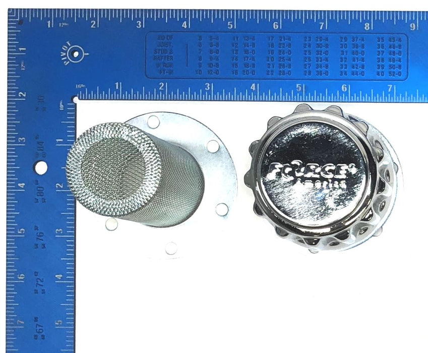 Force America Breather Cap With 3"Basket FBA-1-3S-PL NOS
