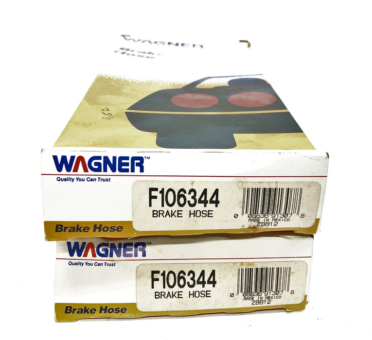 Wagner Brake Hose F106344 [Lot of 2] NOS