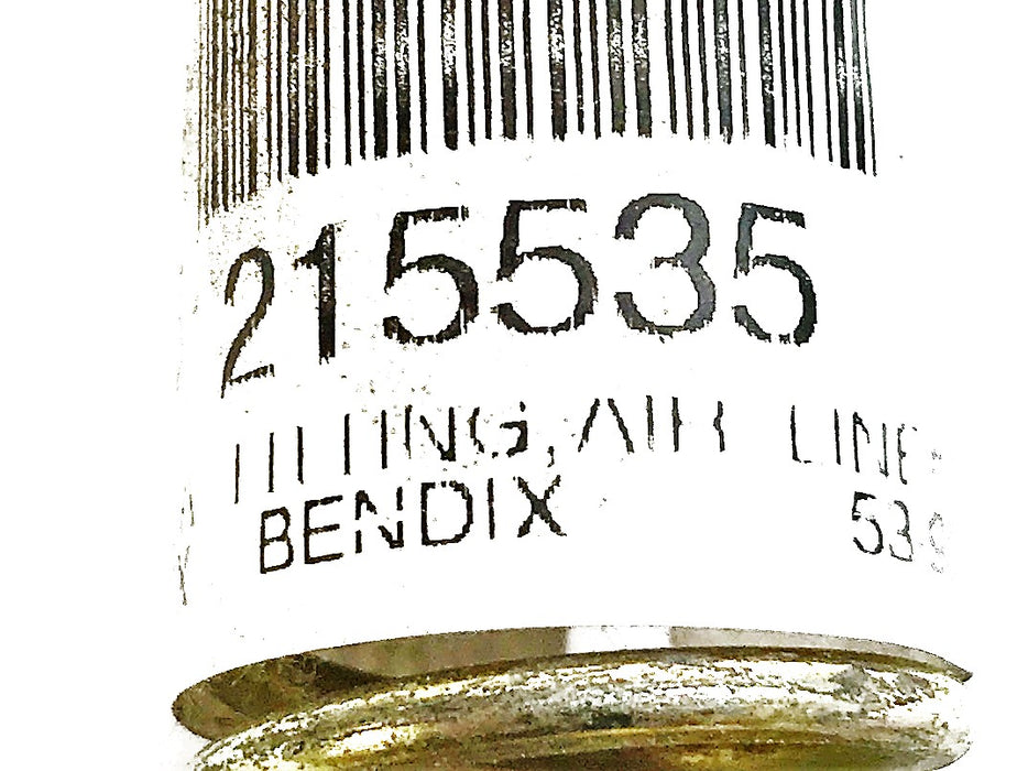 Bendix Air Brake Hose Connector 215535 [Lot of 2] NOS