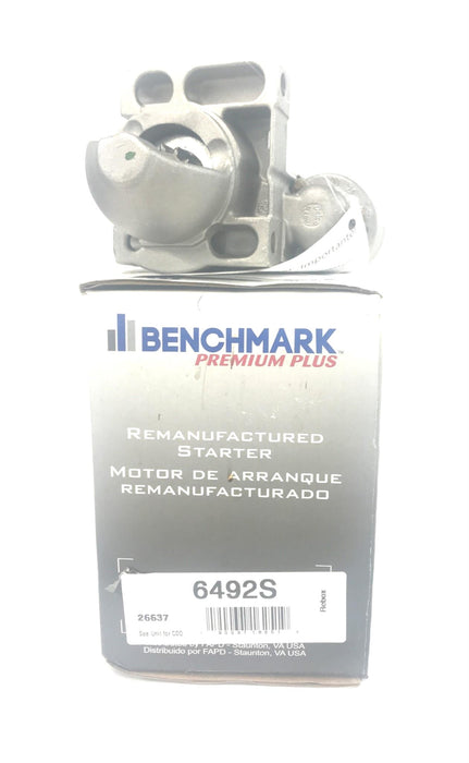 Benchmark Premium Plus Starter Motor 6492S (26637) REMANUFACTURED