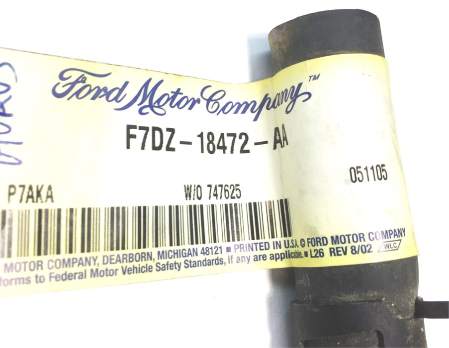 Ford OEM Heater Water Hose F7DZ-18472-AA NOS