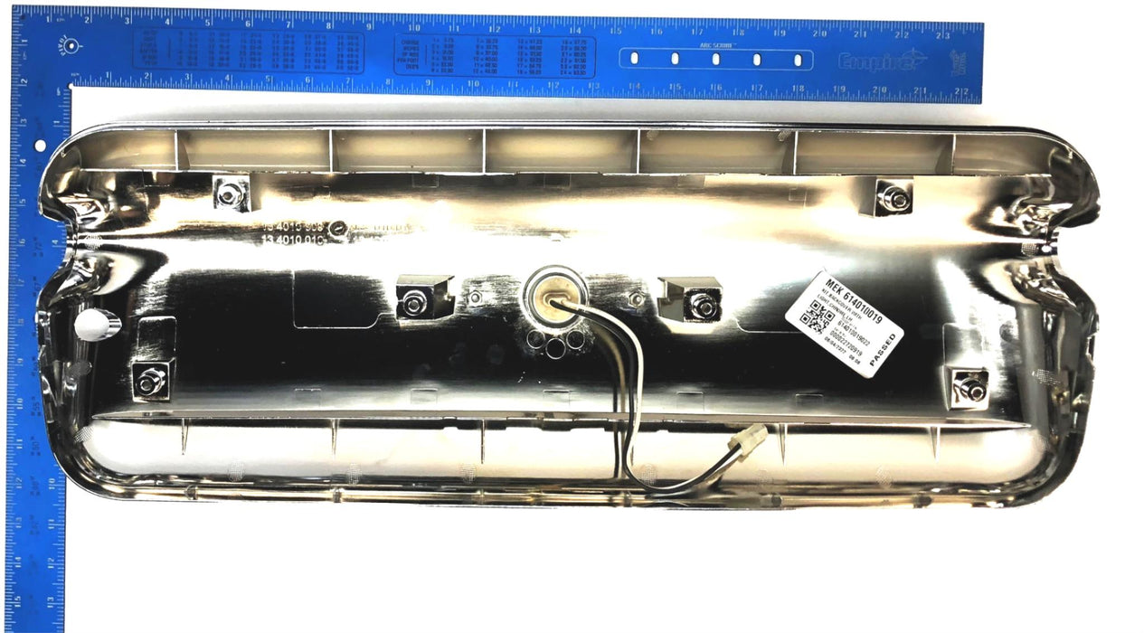 Unbranded LH Chrome Backcover Kit With Light (No Amber Lens) MEK 614010019 NOS
