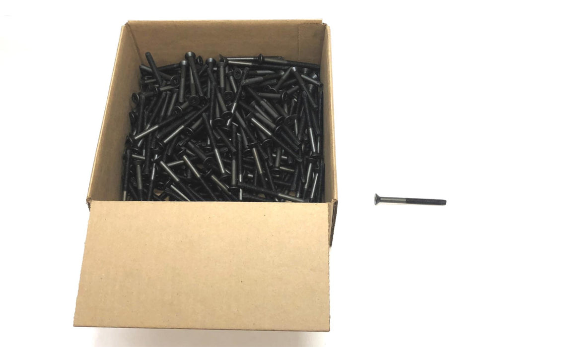 Imperial Box of (245) 5/16-18 x 3-1/2" Black Oxide Floor Screws 69267 NOS