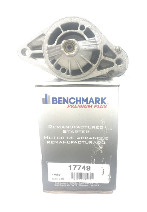 Benchmark Premium Plus Starter Motor 17749 (17689) REMANUFACTURED