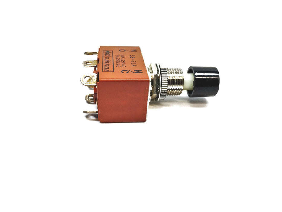 Nissan Barrett Forklift Nikkai Push Button Switch 27350-024 (SB-61A) NOS
