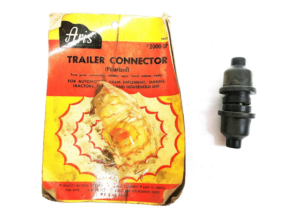Aris Polarized 2-Pole Weatherproof Trailer Connector 2000-SP [Lot of 2] NOS
