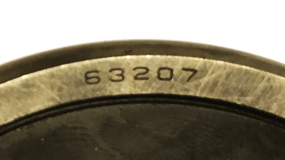 NTN 2-3/4 inch x 1 inch Rubber Sealed Ball Bearing 63207LB NOS