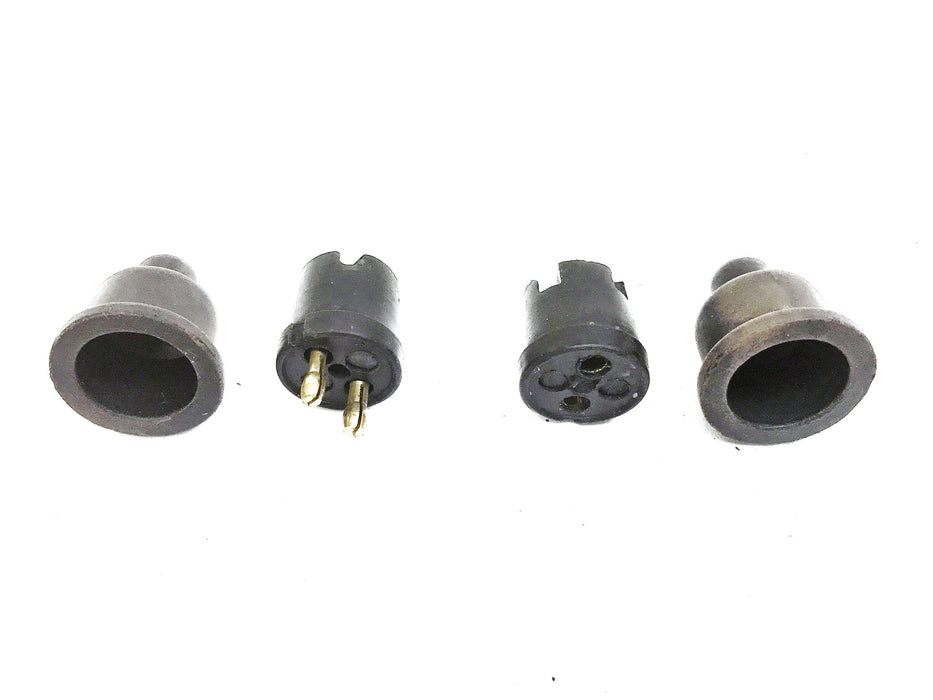 Aris Polarized 2-Pole Weatherproof Trailer Connector 2000-SP [Lot of 2] NOS