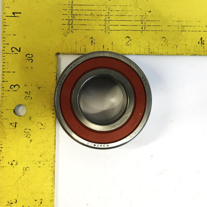 NTN 2-1/2 inch x 1 inch Ball Bearing 63206LU NOS