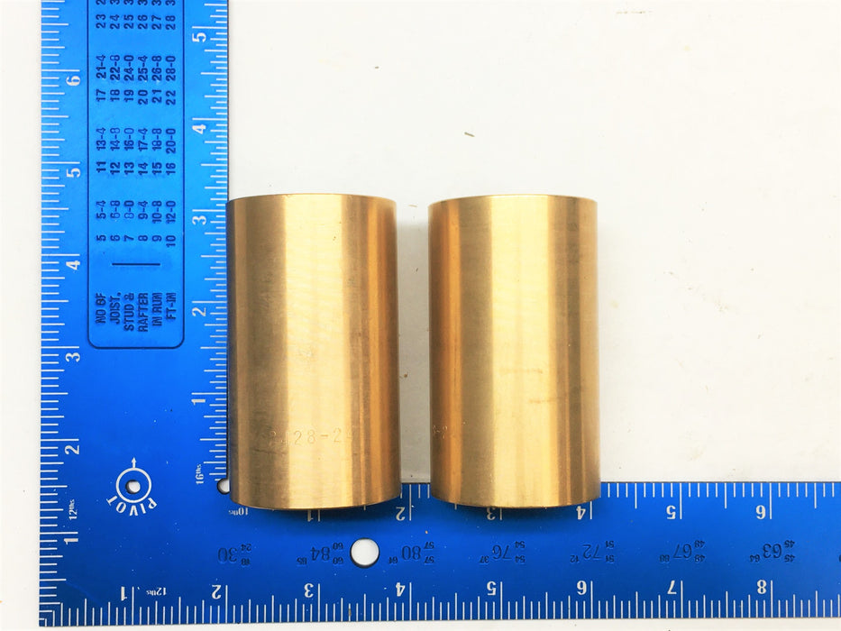 Labrie 3" Bronze Bushing [Lot of 2] QUB00482 NOS