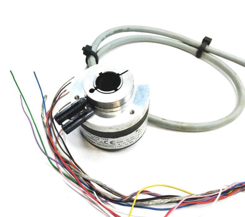 Kubler 5VDC 90mA Incremental Encoder 8.5020.184E.1024 USED