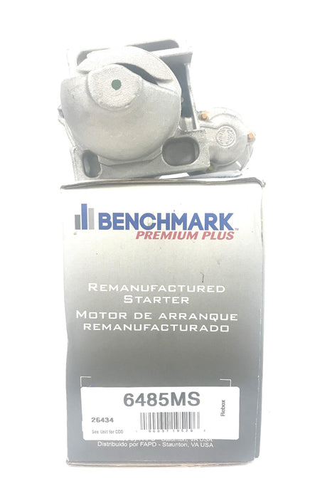 Benchmark Premium Plus Starter Motor 6485MS (26434) REMANUFACTURED