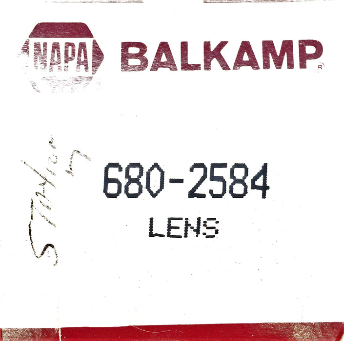 Napa Balkamp Lens 680-2584 [Lot of 2] NOS
