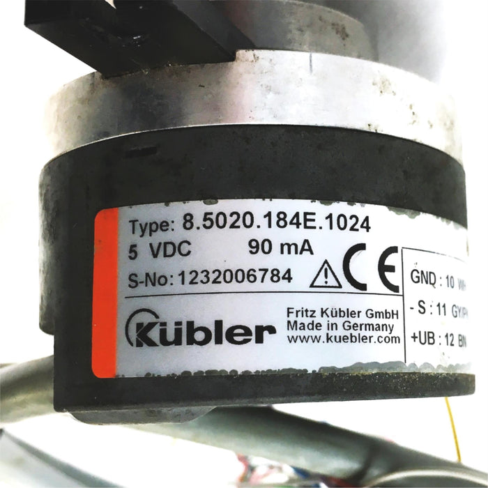 Kubler 5VDC 90mA Incremental Encoder 8.5020.184E.1024 USED