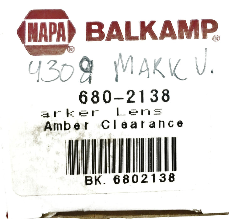 Napa Balkamp Lens 680-2138 NOS