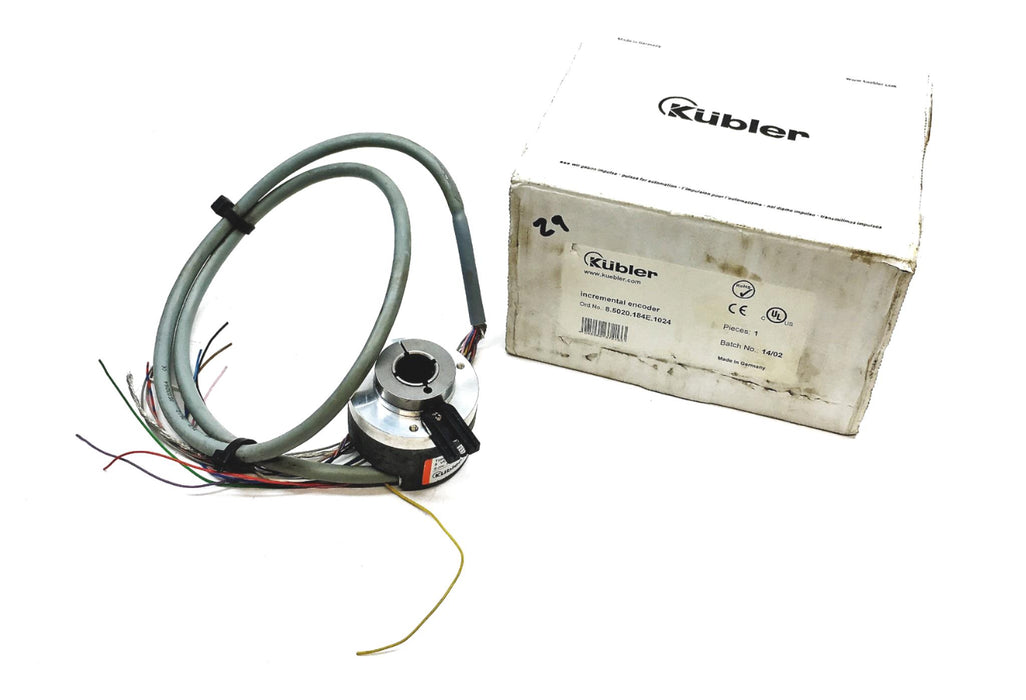 Kubler 5VDC 90mA Incremental Encoder 8.5020.184E.1024 USED