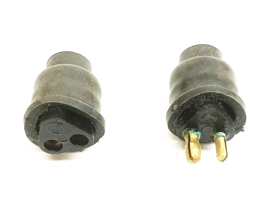 Premier Switch 2-Pole Rubber Connector TC-20 [Lot of 6] NOS