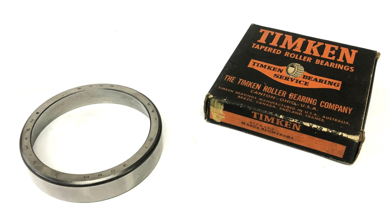 Timken Tapered Roller Bearing Cup 572A NOS