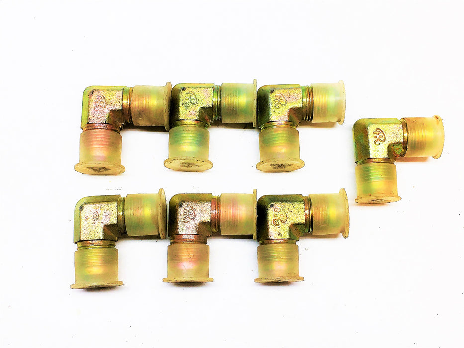 Unbranded Hydraulic Fitting 3/4" Male 90 C5505X8 [Lot of 7] NOS