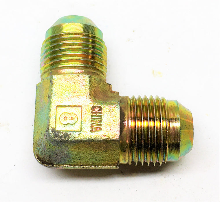 Unbranded Hydraulic Fitting 3/4" Male 90 C5505X8 [Lot of 7] NOS