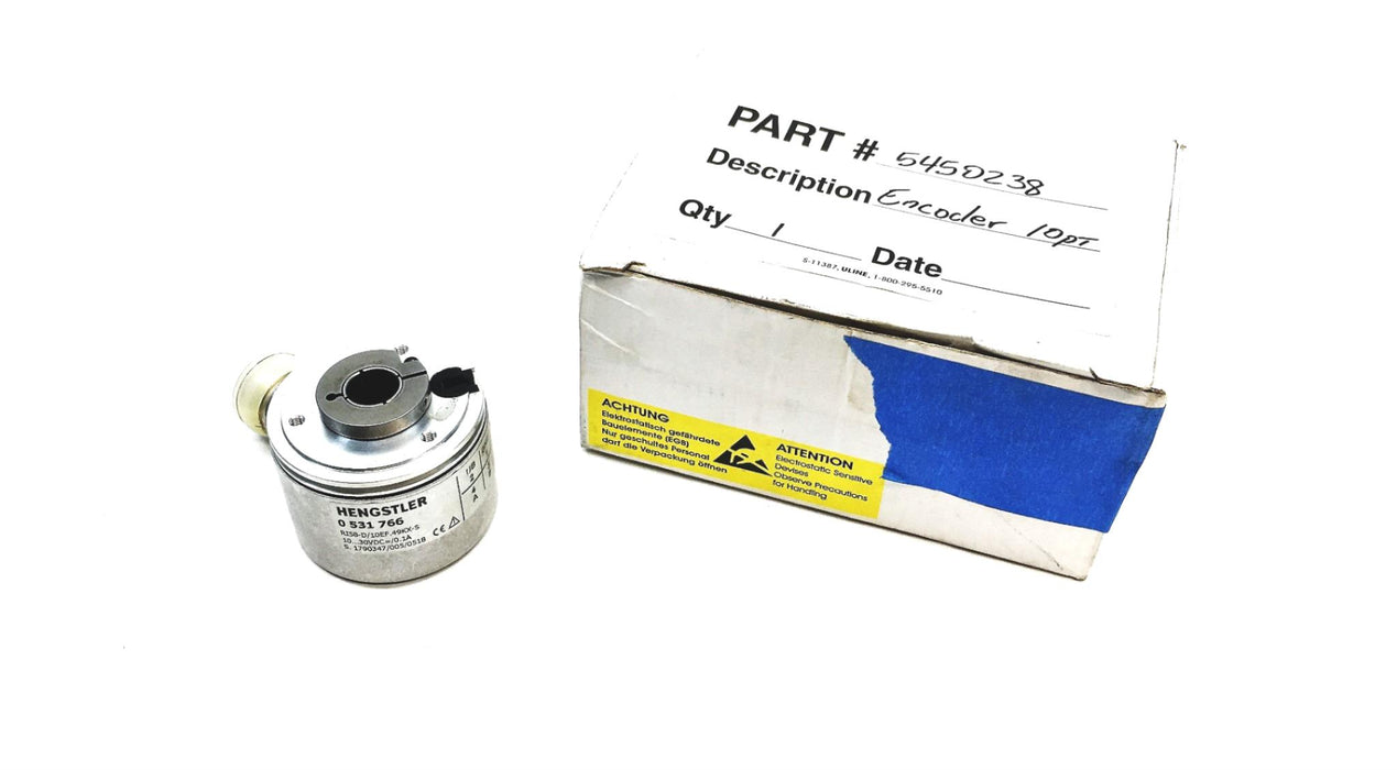 Hengstler RI58-D/10EF.49KX-S 10...30VDC=/0.1A Encoder 0531766 NOS