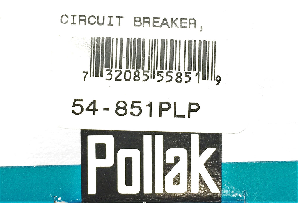 Pollak Circuit Breaker 54-851PLP NOS