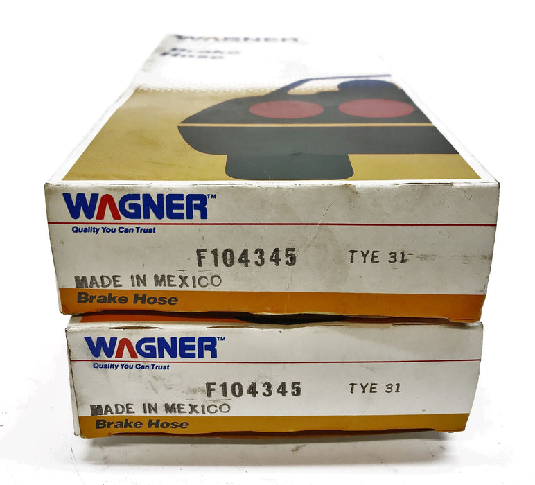 Wagner Brake Hose F104345 [Lot of 2] NOS