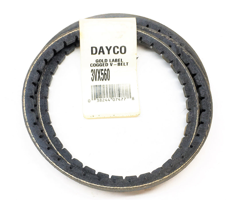 Dayco Gold Label Cogged V-Belt 3VX560 NOS