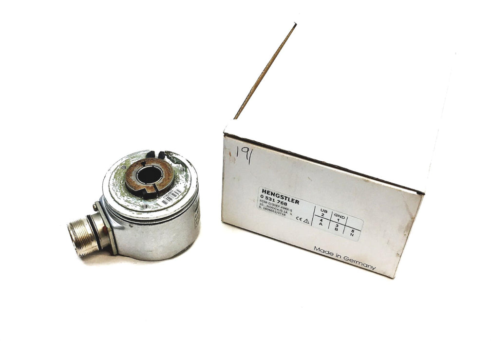 Hengstler RI58-D/50EF.49KX-S 10...30VDC=/0.1A Encoder 0531768 USED