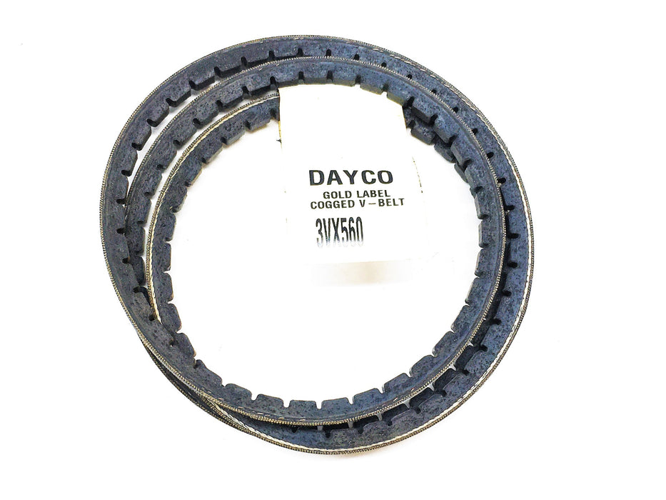 Dayco Gold Label Cogged V-Belt 3VX560 NOS